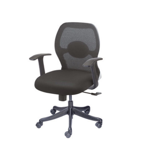 Astra Series - Mesh Fabric, 25x25x30 Inches, Black | Ergonomic Design, Adjustable Height, Lumbar Support