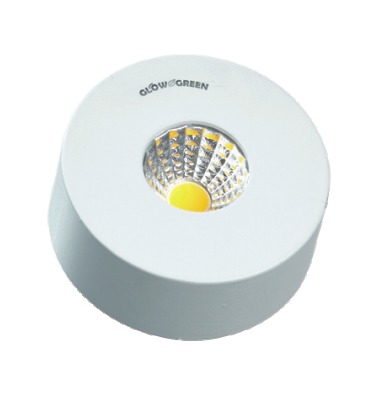 COB Round Surface Mounted Downlighter 3W