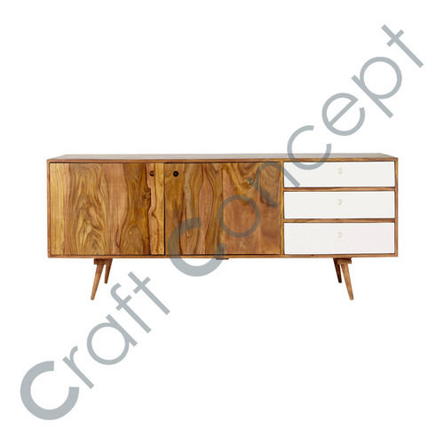 Vinatge Sheesham Wooden Buffet No Assembly Required