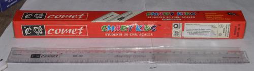 Comet Smart Kids Students 30 Cm Plastic Scale - Feature: Low Maintenance