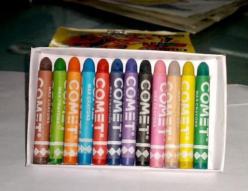 Comet Wax Crayons - Feature: Smooth And Bright Colour