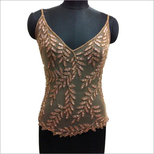 Beige Ladies Top
