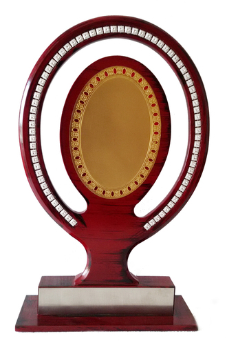 Brown Wood Trophy