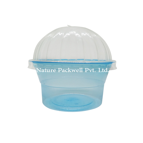 Blue Plastic Cup