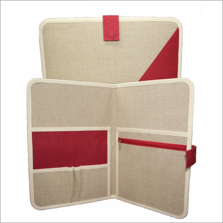Promotional Jute File Folder Size: 38 X 26 Cm