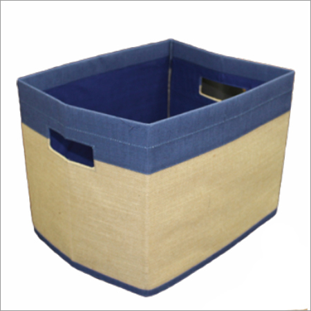 Jute Covered Boxes Size: 30X38X30 Cm