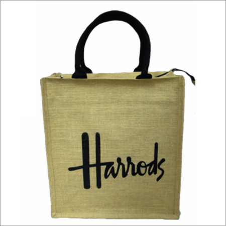 Designer Jute Handbags Size: 40 X 36 X15 Cm