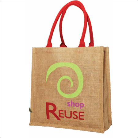 Jute Printed Bags - 100% Natural Jute Fiber, 40 x 40 x 15 cm | Eco-Friendly, Lightweight, Artisan Designs