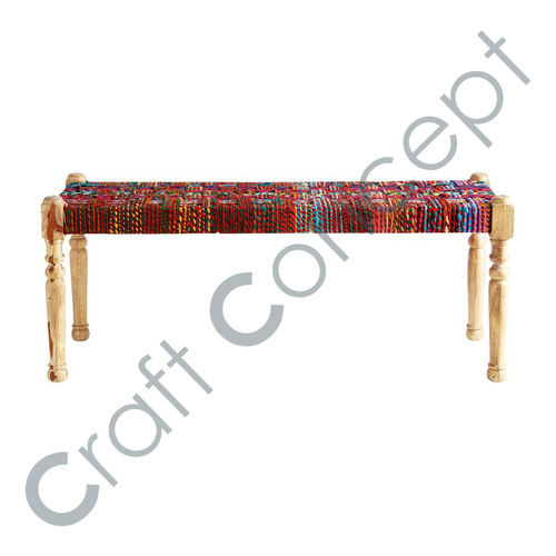 Rajasthani Village Style Bench No Assembly Required