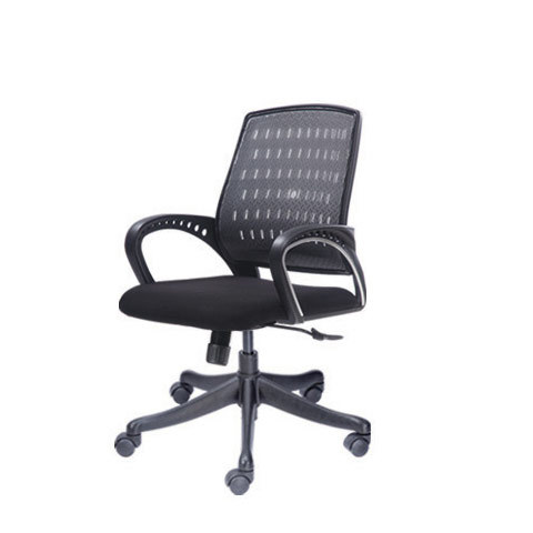Astra Series - Mesh and Steel, 22x20x36 Inches, Black | Ergonomic Design, Adjustable Height, Swivel Base