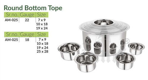 Stainless Steel Induction Tope