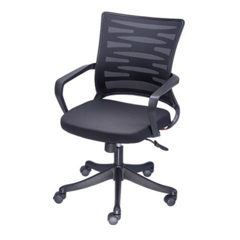 Astra Series - Mesh Fabric, 21x20x36 in, Black, 25 in Base Diameter | Ergonomic Design, Adjustable Height, Swivel Base, Caster Wheels