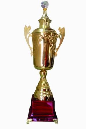 Conical Metal Trophy Cups