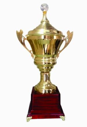 Conical Metal Sports Trophy