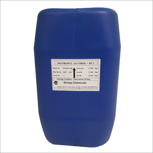 ISO Propyl Alcohol + HCL ISO Propyl Alcohol + HCL