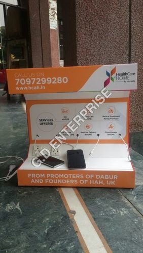 Acrylic Mobile Charging Station