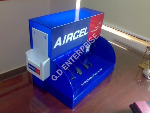 Acrylic Mobile Charging Station