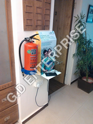 Acrylic Wall Mounted Mobile Charging Station - Acrylic Material Sleek Design Convenient Access for Charging Devices