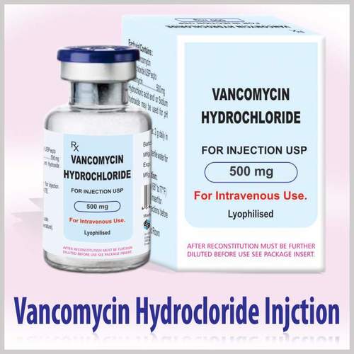 Vancomycin Hydrochloride Injection Application: Intravenous