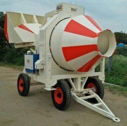 Reversible Drum Concrete Mixer Machine