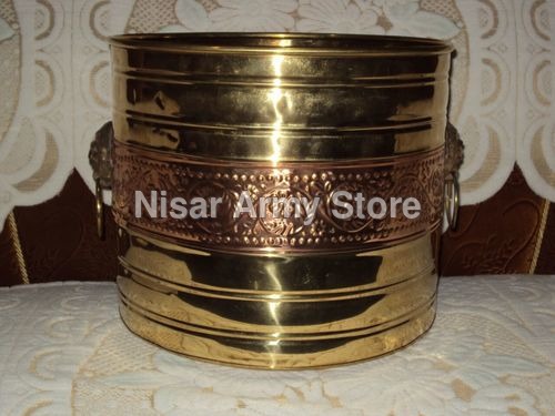 brass Flower Pot