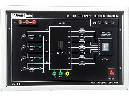 BCD To 7-Segment Decoder Trainer