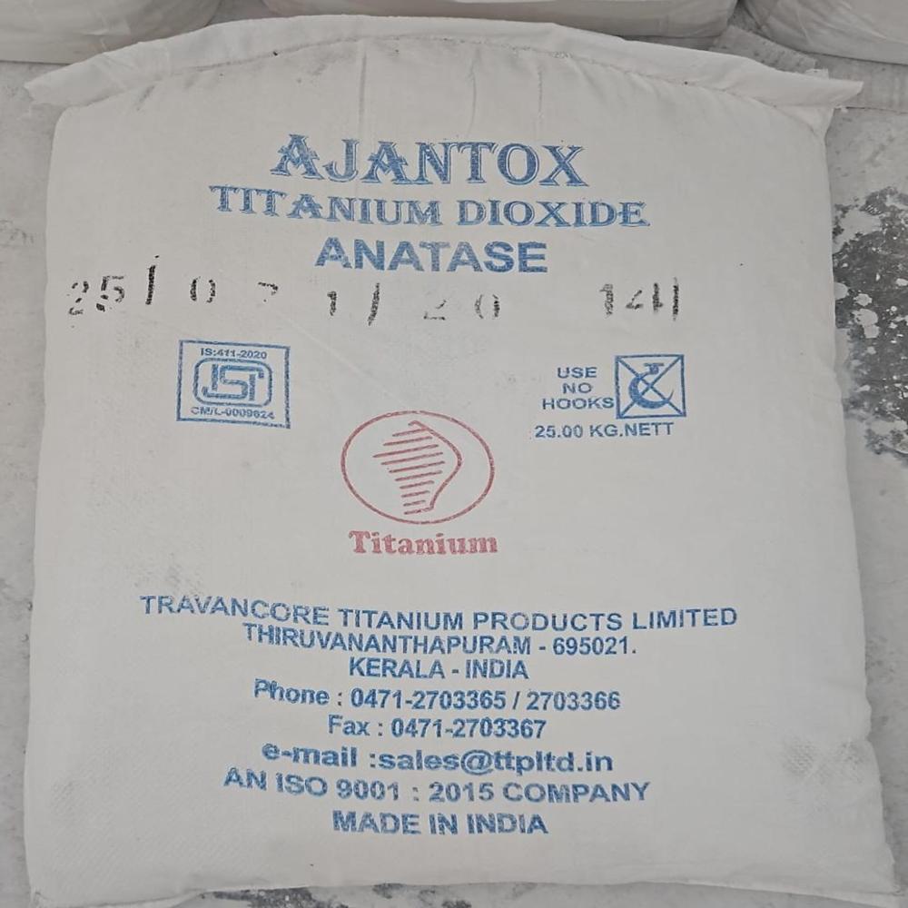 Anatase Titanium Dioxide Ajantox - Application: Industrial