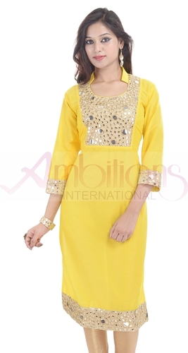 Mirro Work Kurti