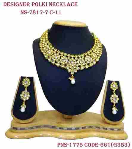 Designer Polki Necklace