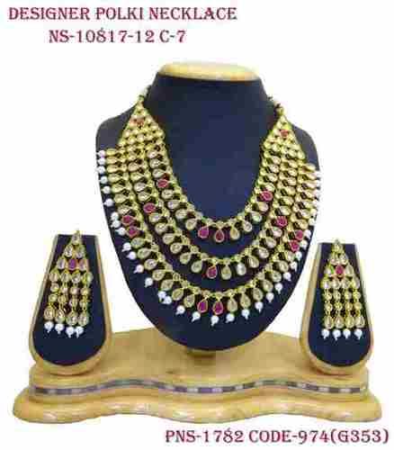 Designer Polki Necklace