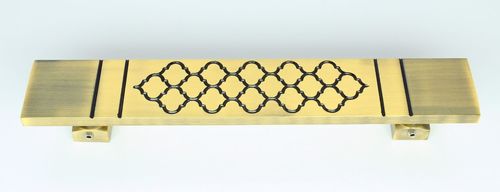 50mm Brass Designer Door Handle - Brass, 50mm, Gold | Elegant Design, Polished Finish, Easy Installation