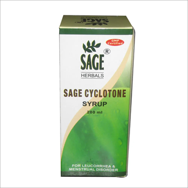 Cyclotone Syrup By SAGE HERBALS PVT. LTD.