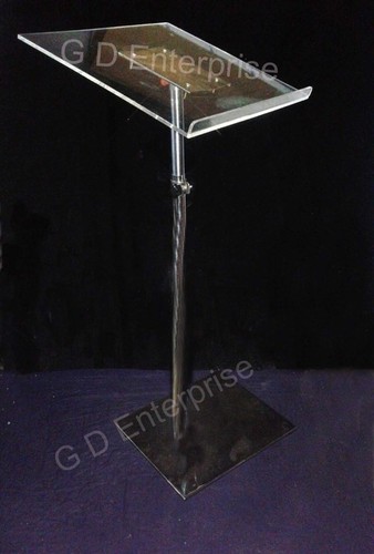 Easy To Install Acrylic And Still Lecture Stand