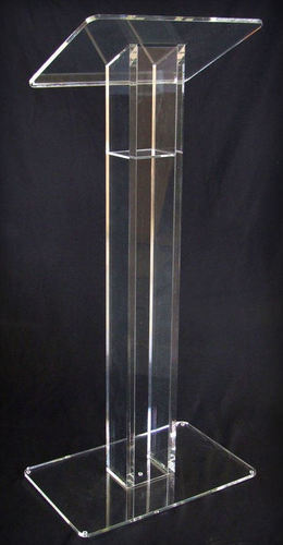 Easy To Install Acrylic Economic Lecture Stand