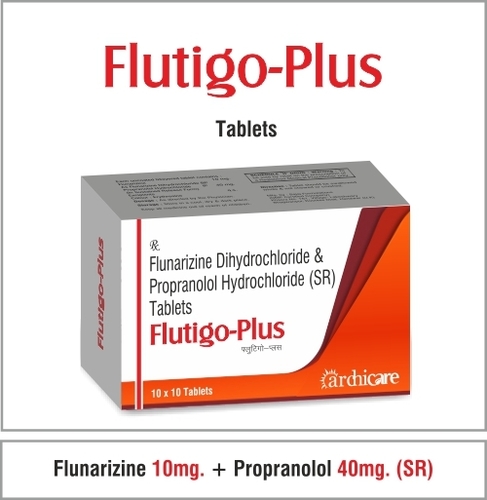 Flunarizine + Propranolol Hydrochloride