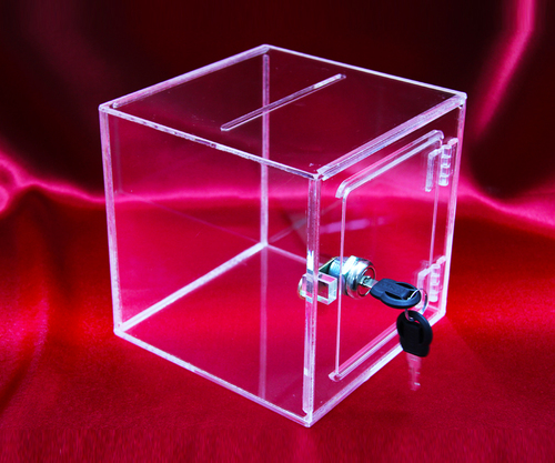 Acrylic Donation box 
