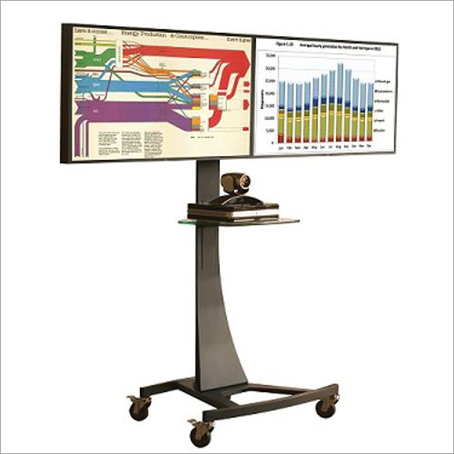 Dual Screen Floor Stand