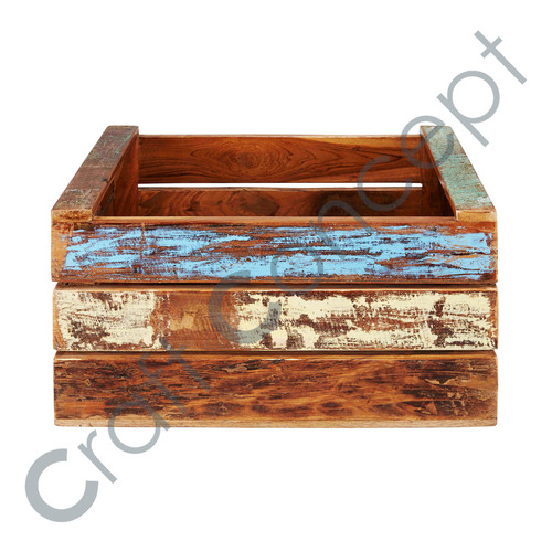 Reclaim Wooden Box No Assembly Required