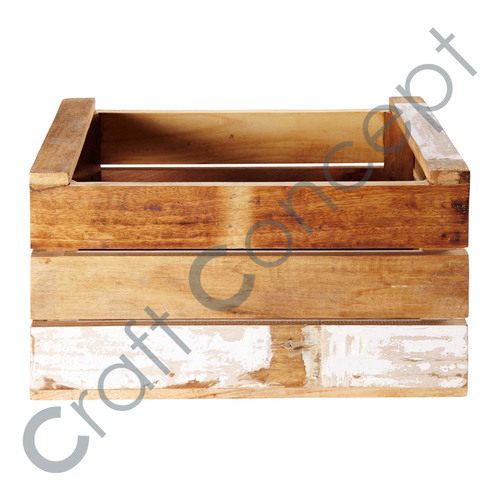 Plain Wooden Box No Assembly Required