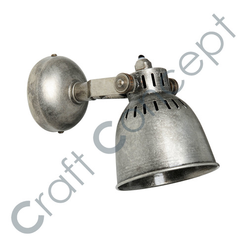 Dynamic Wall Lamp - Iron Metal Eco-Friendly Design | Modern Urban Aesthetic Adjustable Clamp for Versatile Placement