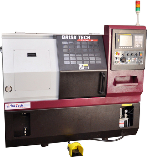 CNC POLYGON TURNING MACHINE WITH ELECTRONIC GEAR BOX SYSTEM