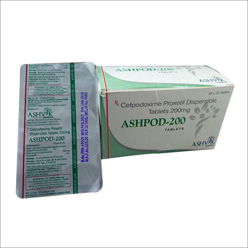 Cefpodoxime Proxetil Dispersible Tablet 200 Mg
