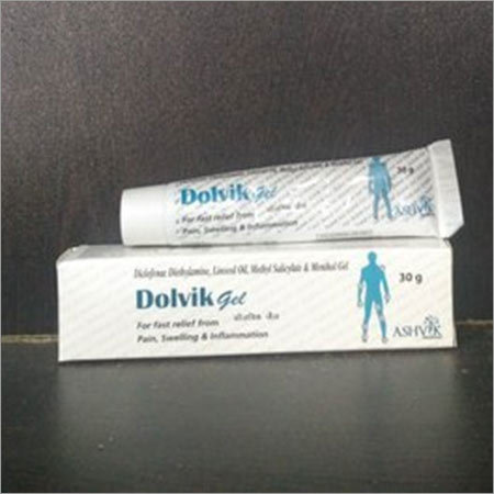 Diclofenac Diethylamine Linseed Oil Menthol Gel