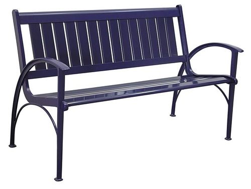 Trending Rustic Industrial Metal Patio Bench From India