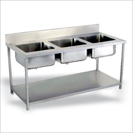 Three Sink Unit