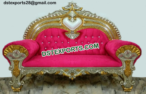 Heavy Carved Designer Sofa