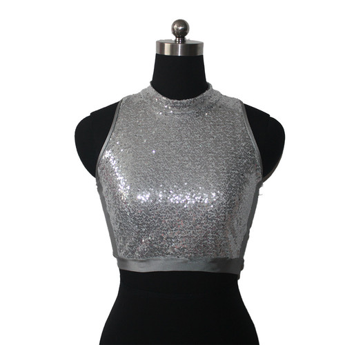 Sequins Halter Top
