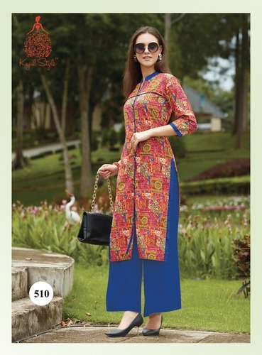 Kajal Style Town Beauty Cotton Printed Kurtis Kajal Style Town Beauty Cotton Printed Kurtis