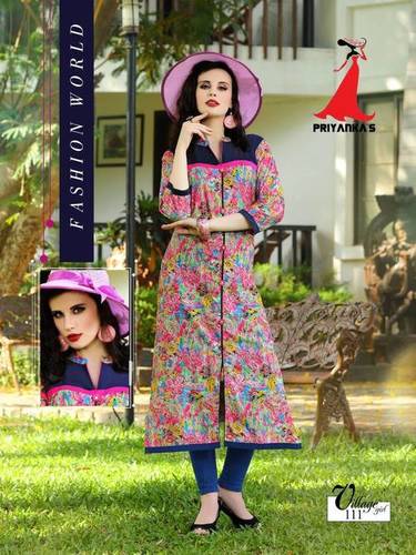 Village Girl Cotton Printed Kurtis Village Girl Cotton Printed Kurtis