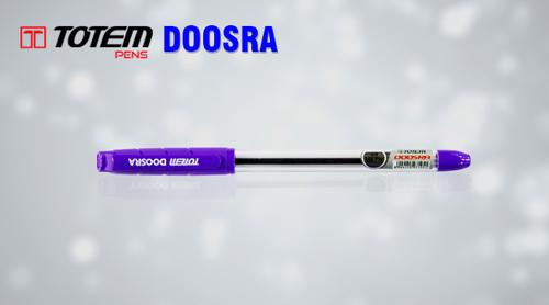 Totem Doosra Ball Pen - Plastic Body, 0.6/0.7/1 mm Tip Sizes | High-Quality Ink, Anti-Leakage, Vibrant Colors